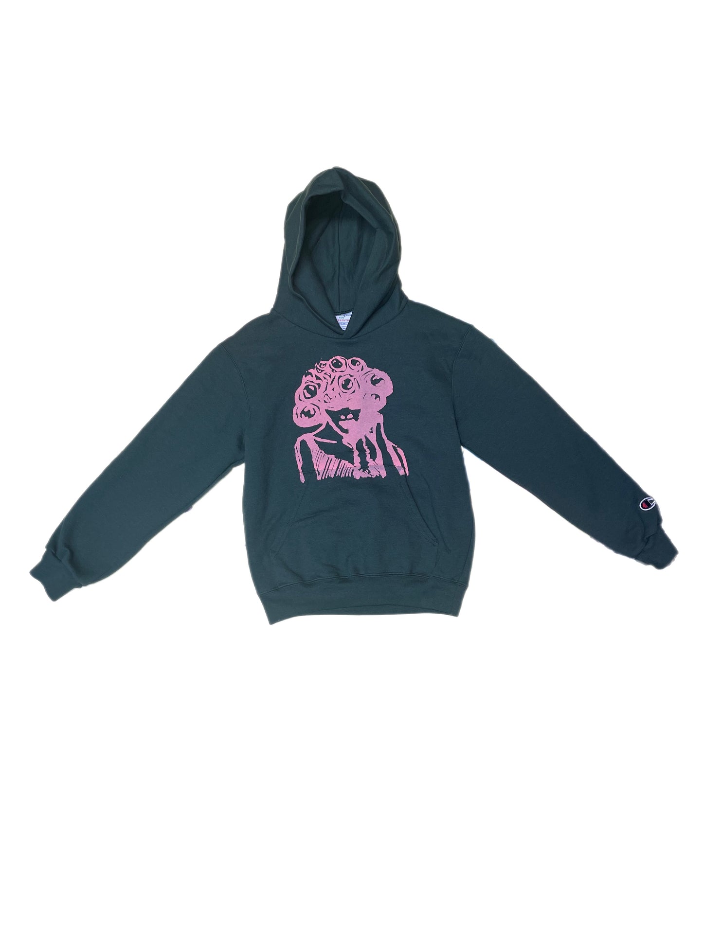 Naomi en Rolos - Youth - Elmwood Ave Green Hoodie