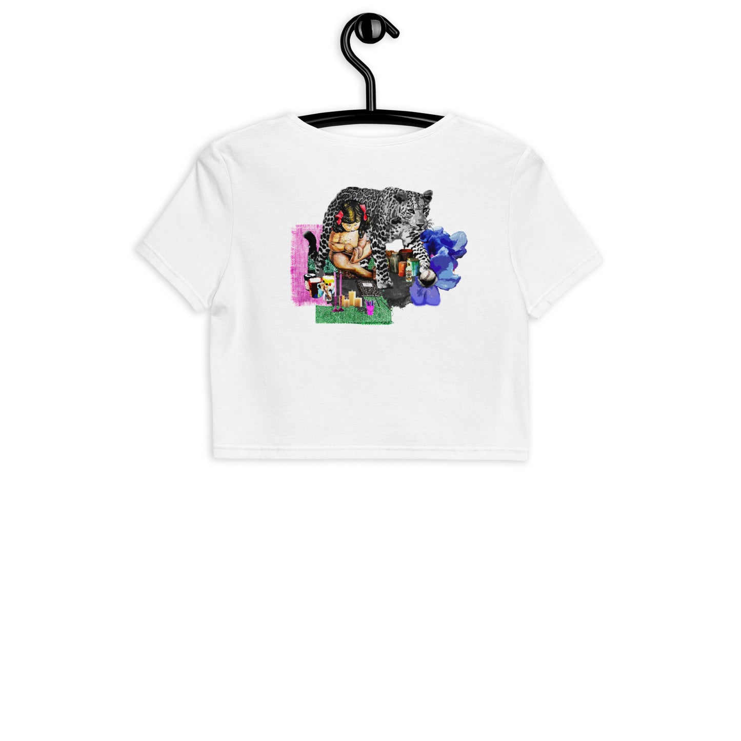 "Me Fui" Organic Crop Top